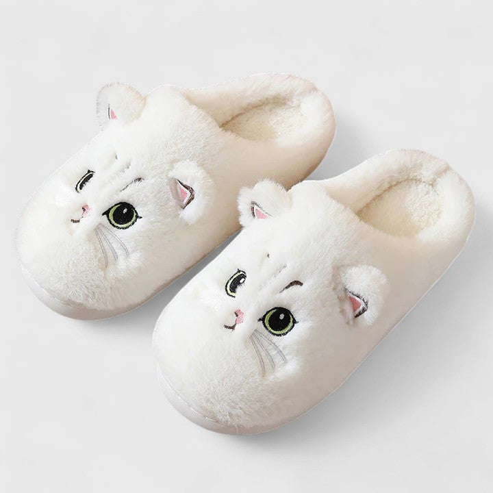 Kaidira | Luxury Black Cat Slippers