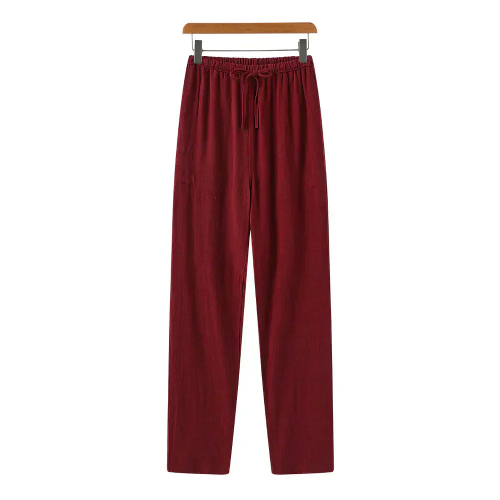 Beckett | Marrakech - Cream Linen Pants