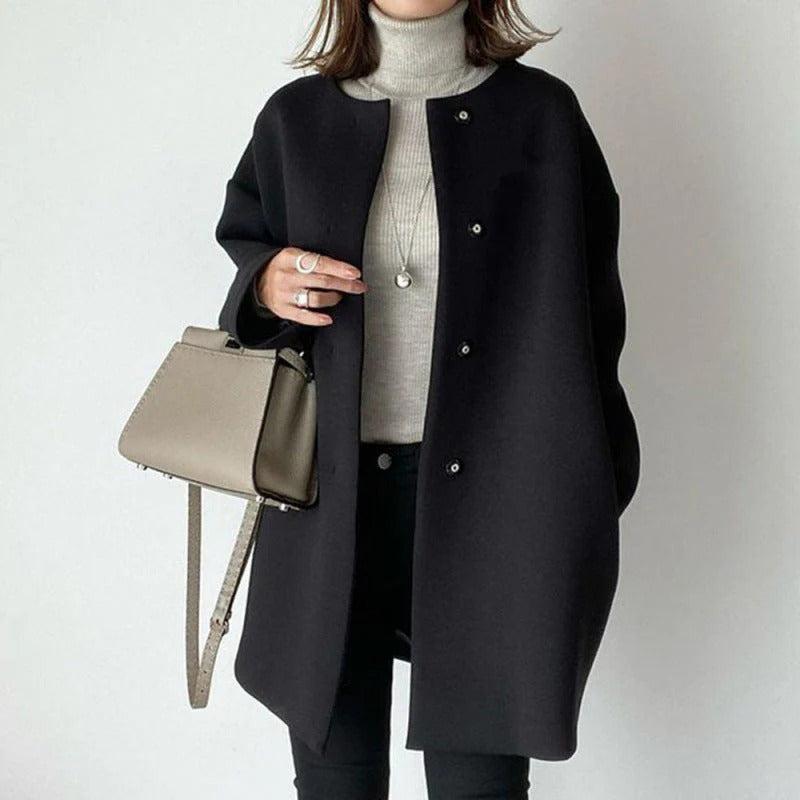 Aurelia | Beige Relaxed Fit Coat