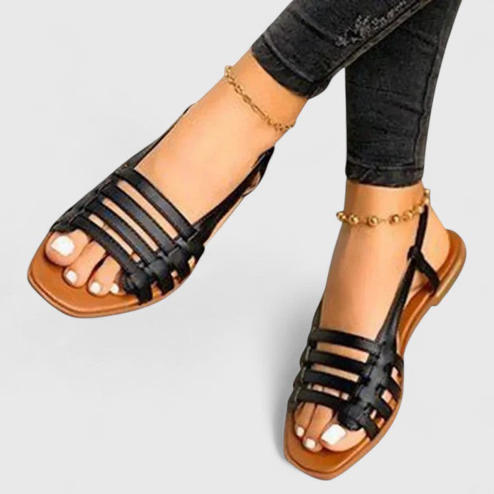 Calista | Golden Orthopedic Sandals