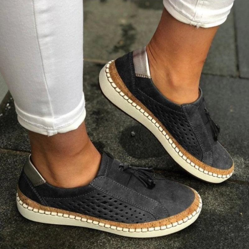 Willow | Olive Orthoflex Slip-Ons