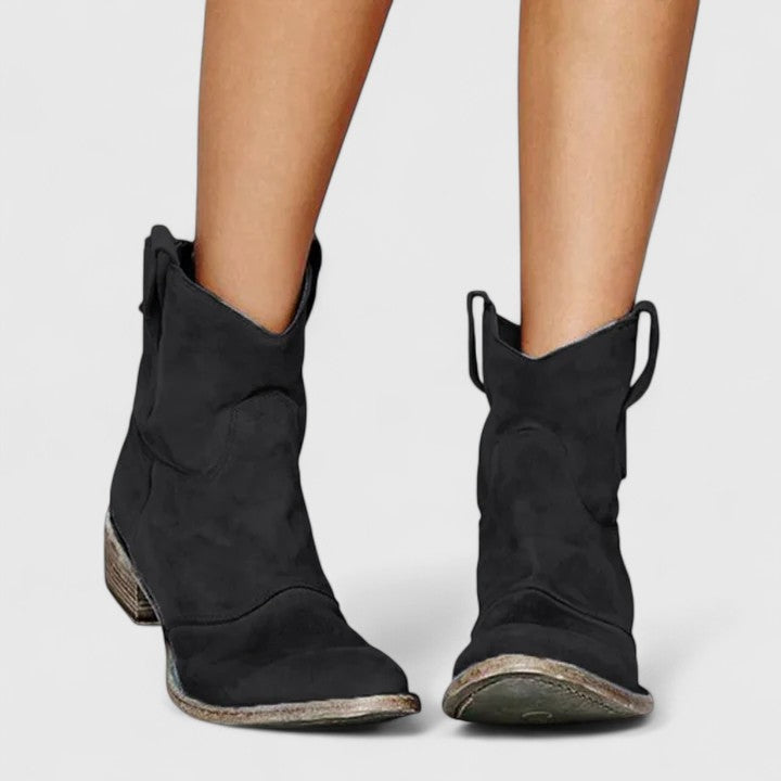 Calantha | Royal Blue Elegant Boots