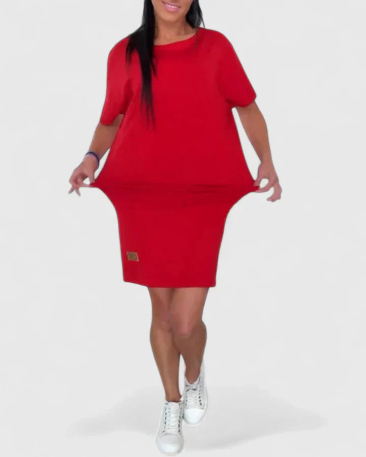 Kalliope | Elegant Black Comfortable Dress