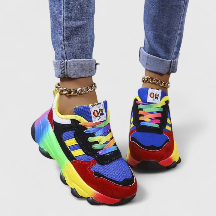 Calanthe | Rainbow Orthopedic Sneakers