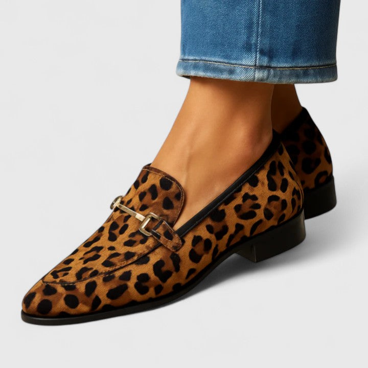 Kaidaira | Leopard Soft Step Loafers