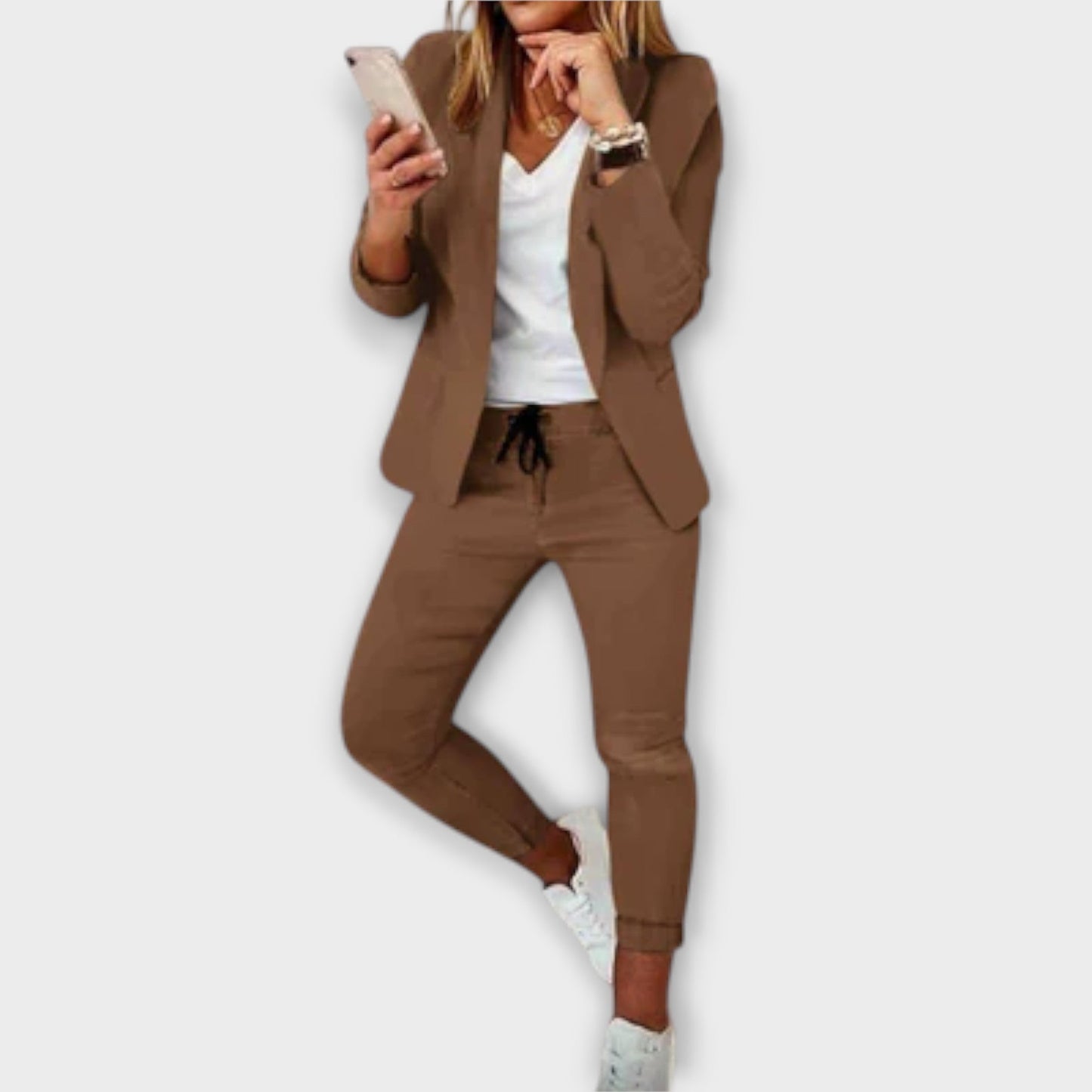 Calista | Elegant Royal Blue Blazer Set