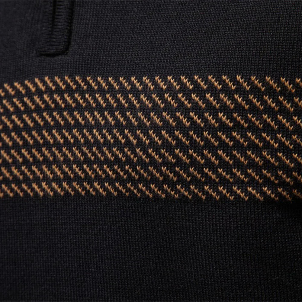 Bastian | Navy Refined Soft Knit Sweater