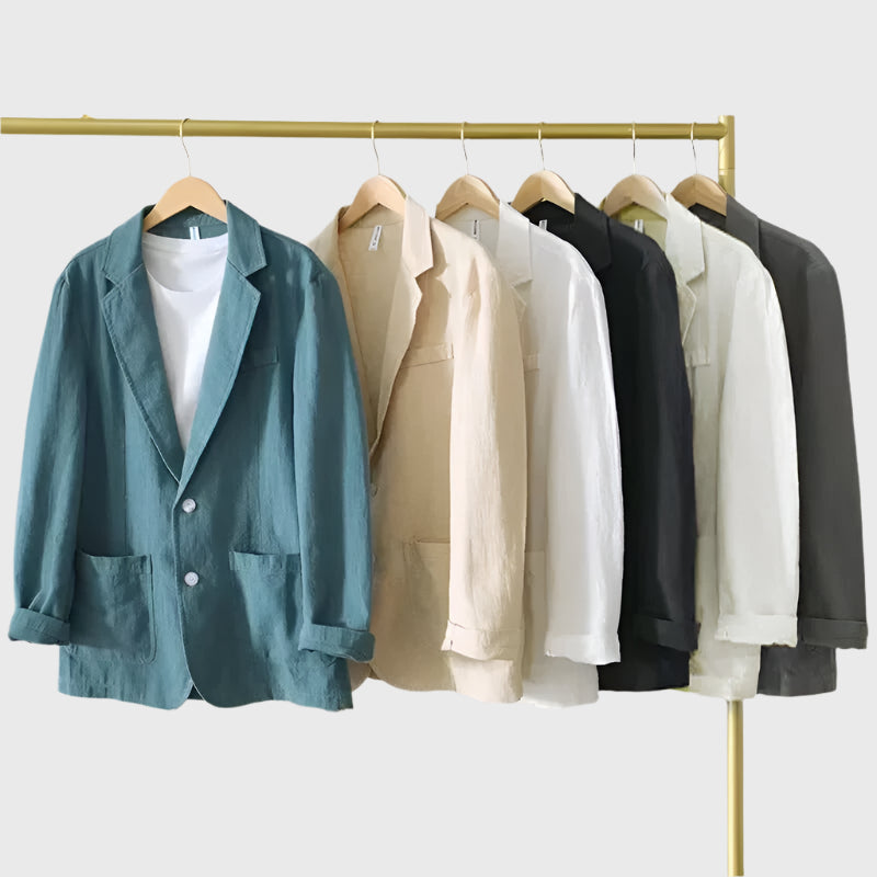 Kaid | Black Classic Tailored Blazer