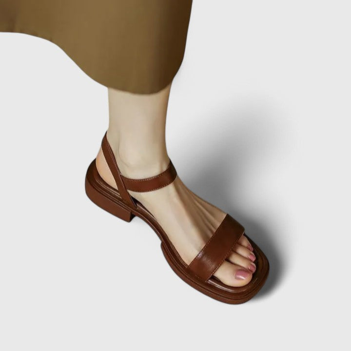 Calantha | Brown Elegant Sandals