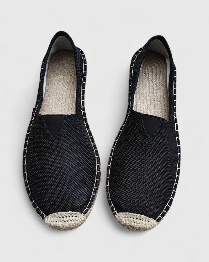 Calantha | White Canvas Orthopedic Espadrilles