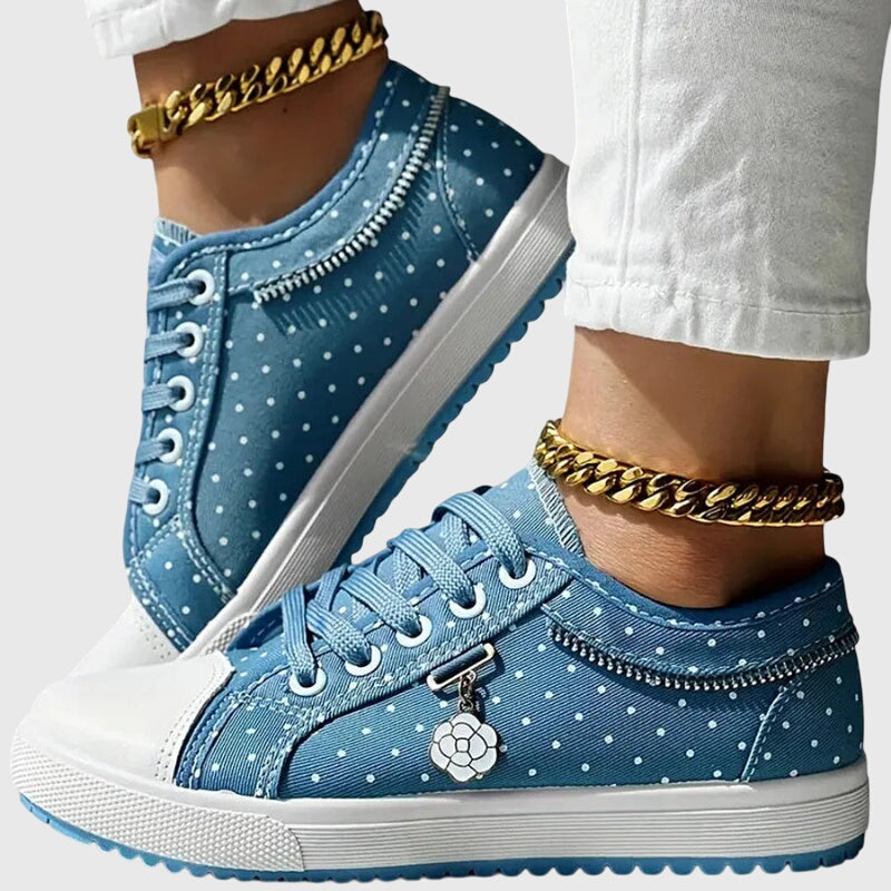 Calista | Blue Denim Orthopedic Sneakers