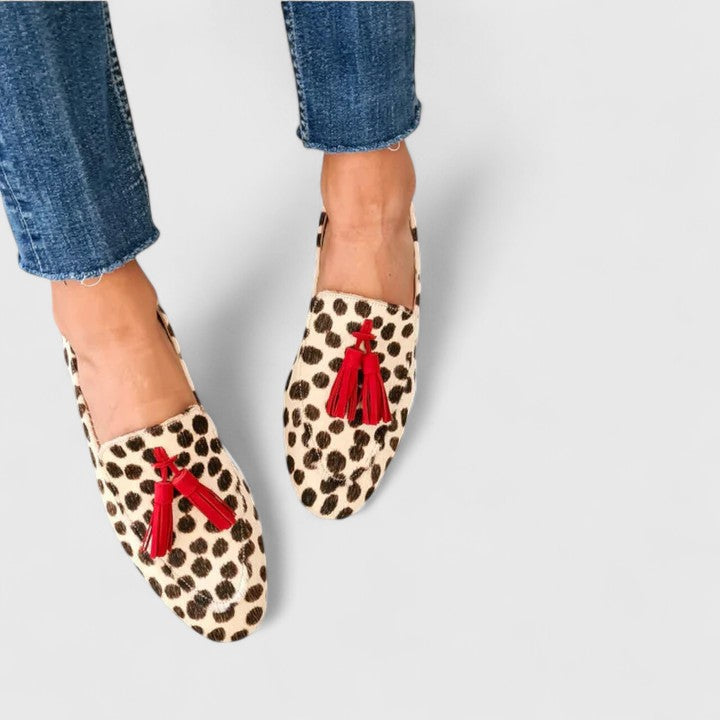 Alethea | Leopard Orthopedic Loafers