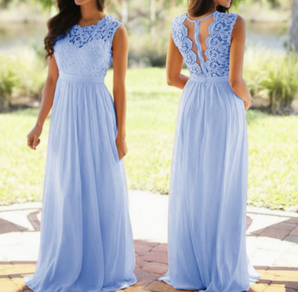 Alethea | Women's Wedding Guest Halter Maxi Dress in Soft Mint