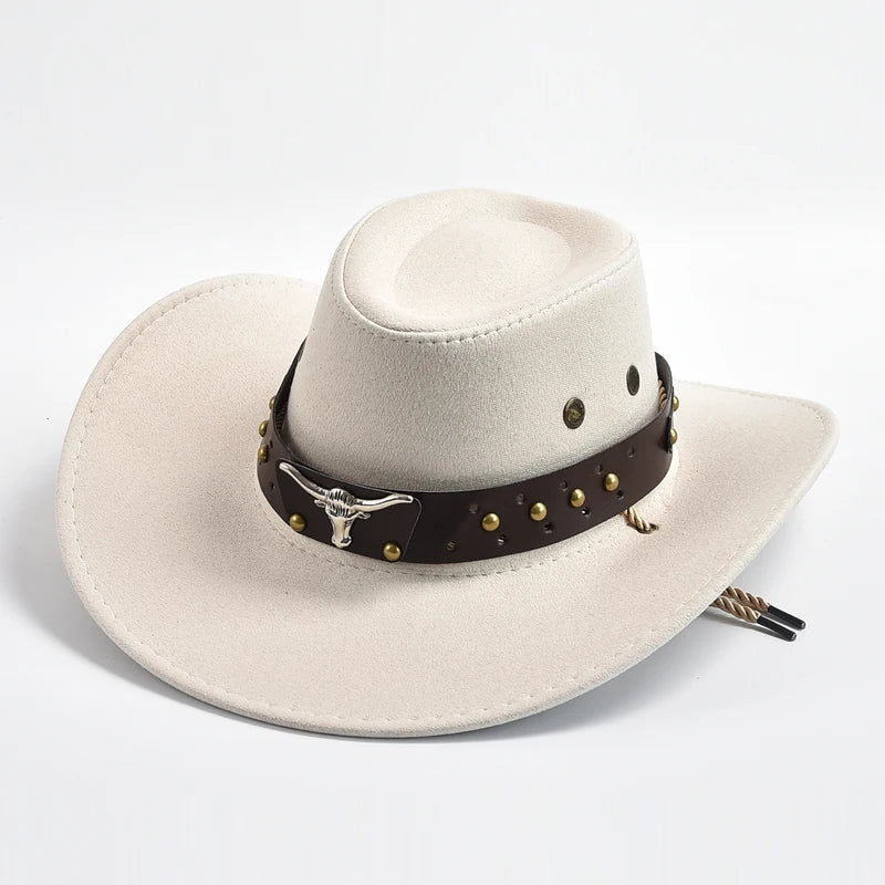 Beckett | Men's Wide Brim Brown Western Cowboy Hat