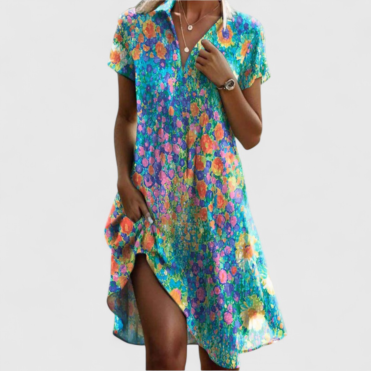 Calista | Royal Blue Glamorous Dress