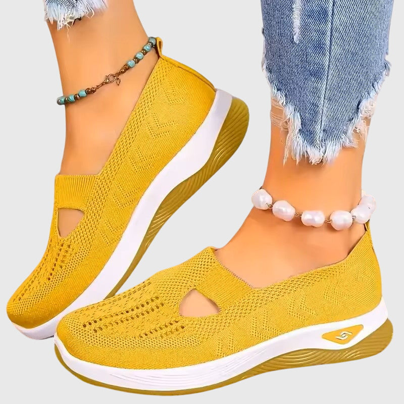 Calantha | Green Orthopedic Slip-On Shoes