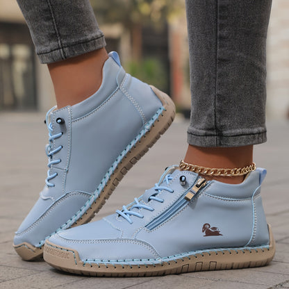 Kaid | Grey Suede Orthopedic Shoes