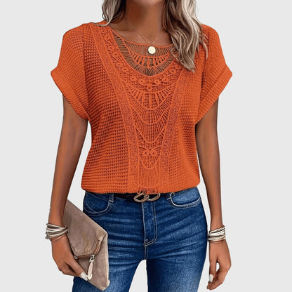Willow | Cream Elegant Ibiza Style Blouse