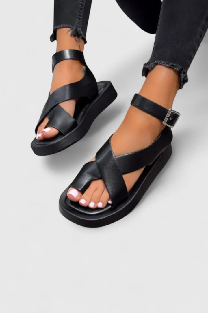 Calantha | Beige Elegant Sandals