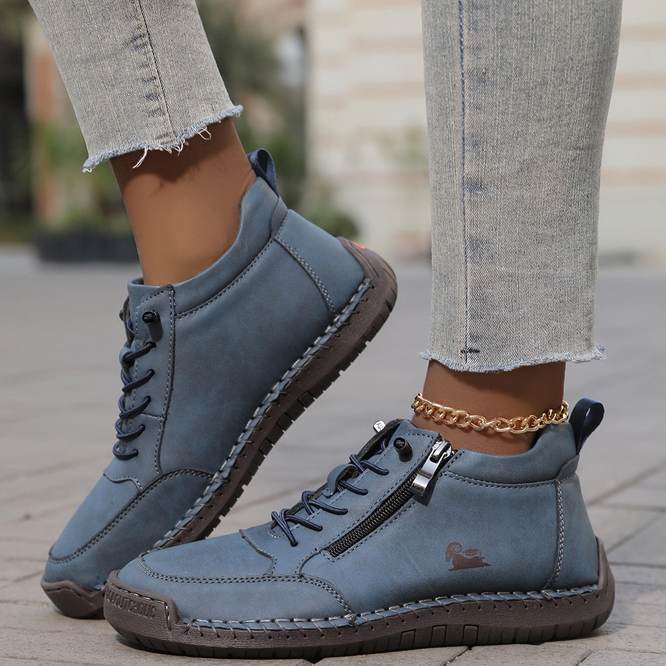 Kaysen | Grey Suede Orthopedic Shoes