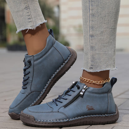 Kalindi | Grey Suede Orthopedic Shoes