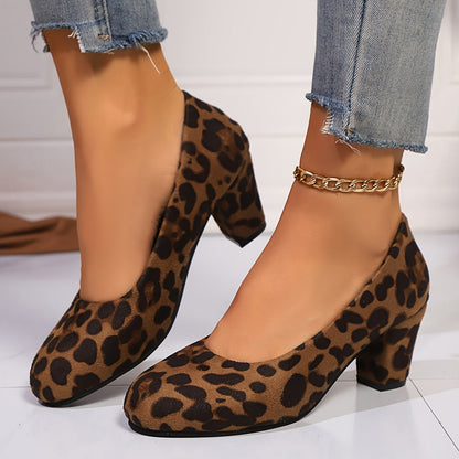 Zara | Black Suede Orthopedic Heels