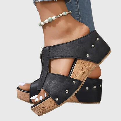 Calista | Luxury Beige Orthopedic Sandals