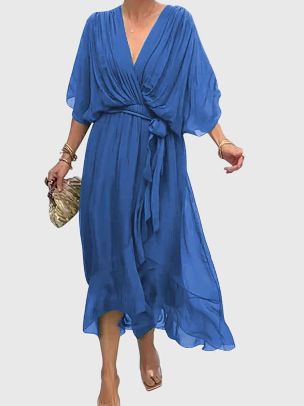 Olive Elegant Maxi Dress