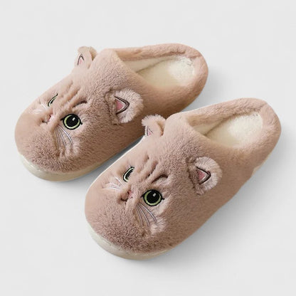 Kaidira | Luxury Black Cat Slippers
