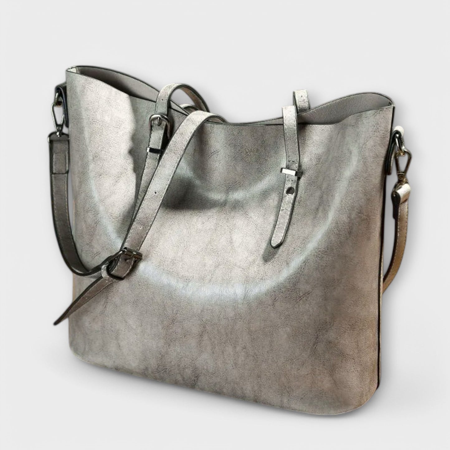 Alethea | Women’s Classic Exclusive Shoulder Bag - Rich Brown Leather Tote