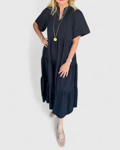 Emerald Elegant Maxi Dress