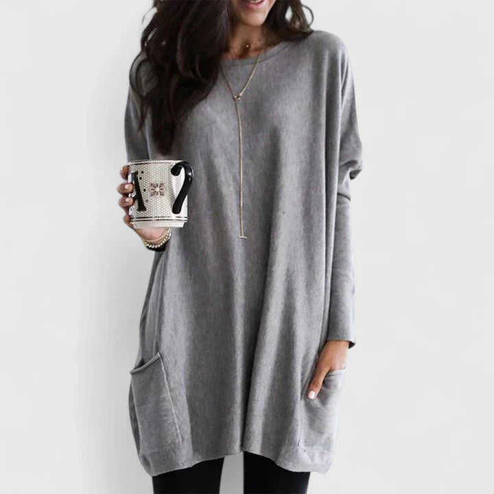 Calantha | Soft Blush Comfortable Tunic