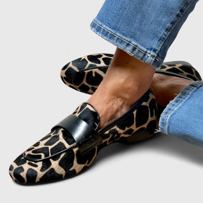 Calista | Animal Print Premium Orthopedic Loafers