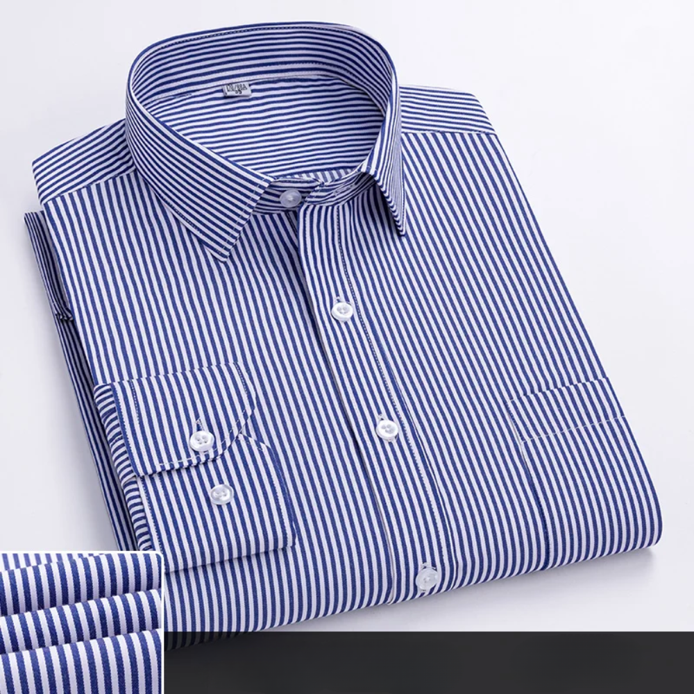 Benedict | Light Blue Elegant Office Shirt