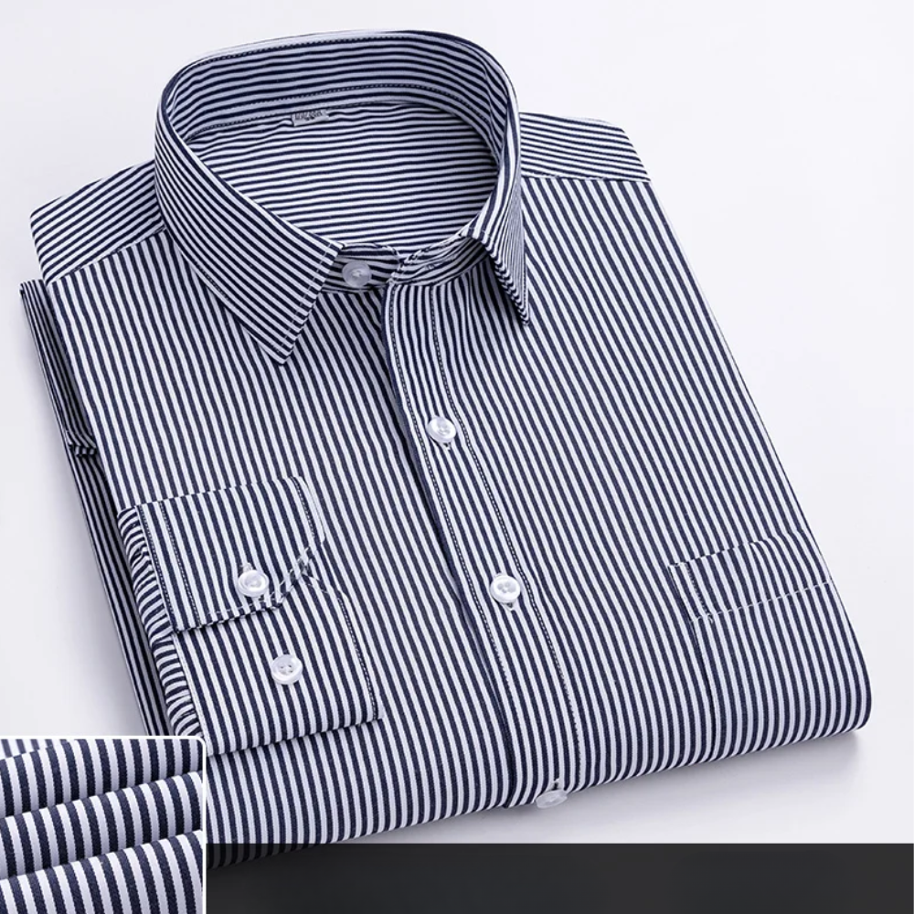 Benedict | Light Blue Elegant Office Shirt