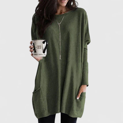 Calantha | Soft Blush Comfortable Tunic