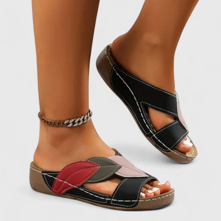 Multicolor Strap Orthopedic Sandals