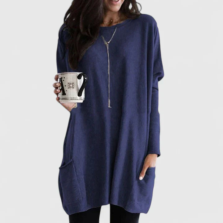 Calantha | Soft Blush Comfortable Tunic