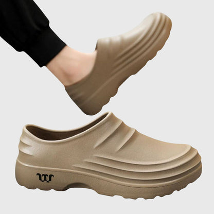 Avior | Black Slip-on Clog - Comfortable And Flexible