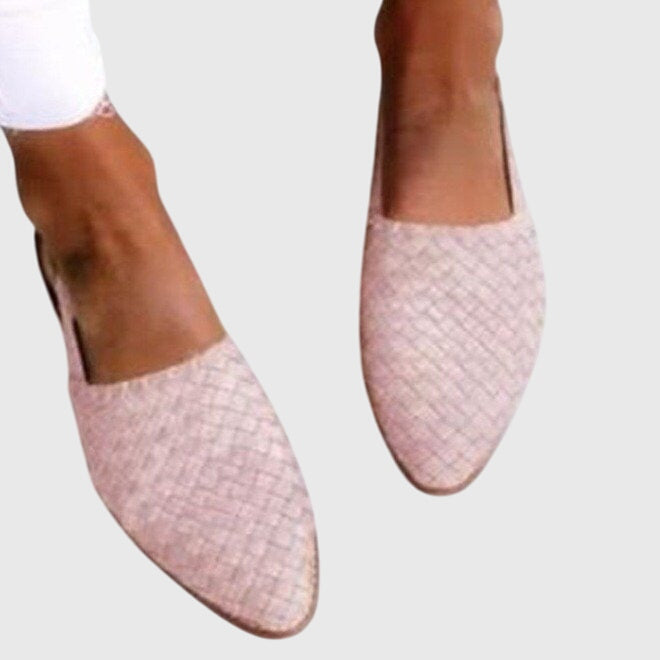 Calista | Woven Tan Orthopedic Sandals