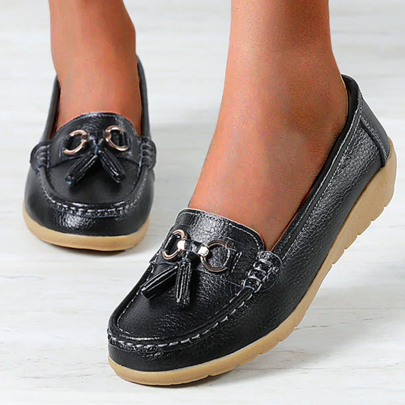Calantha | Beige Flex Orthopedic Loafer