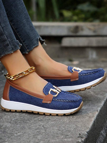 Astrid | Black Non Slip Orthopedic Loafers