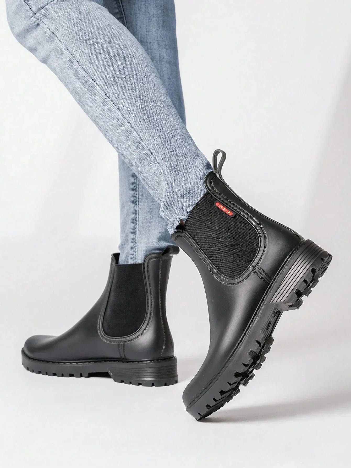 Calantha | Black Chelsea Storm Grace Boots