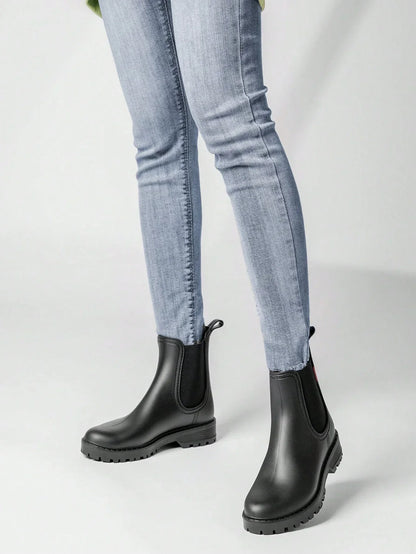 Calantha | Black Chelsea Storm Grace Boots