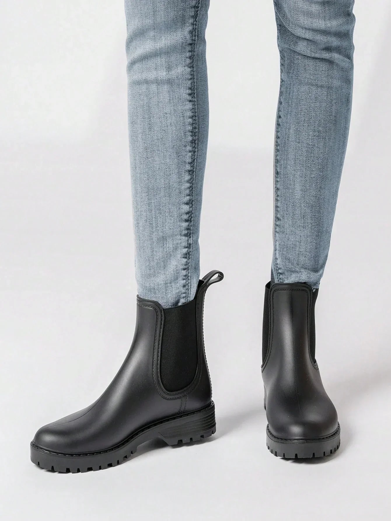Calantha | Black Chelsea Storm Grace Boots