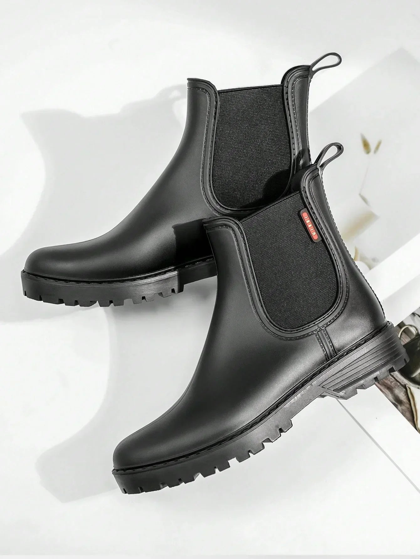 Calantha | Black Chelsea Storm Grace Boots