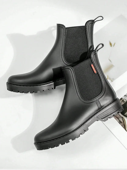 Calantha | Black Chelsea Storm Grace Boots