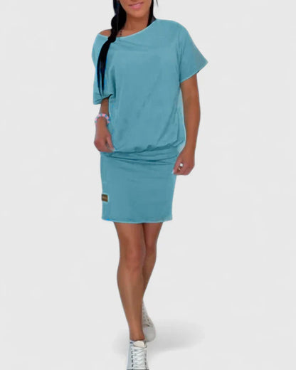 Aurora | Elegant Black Comfortable Dress