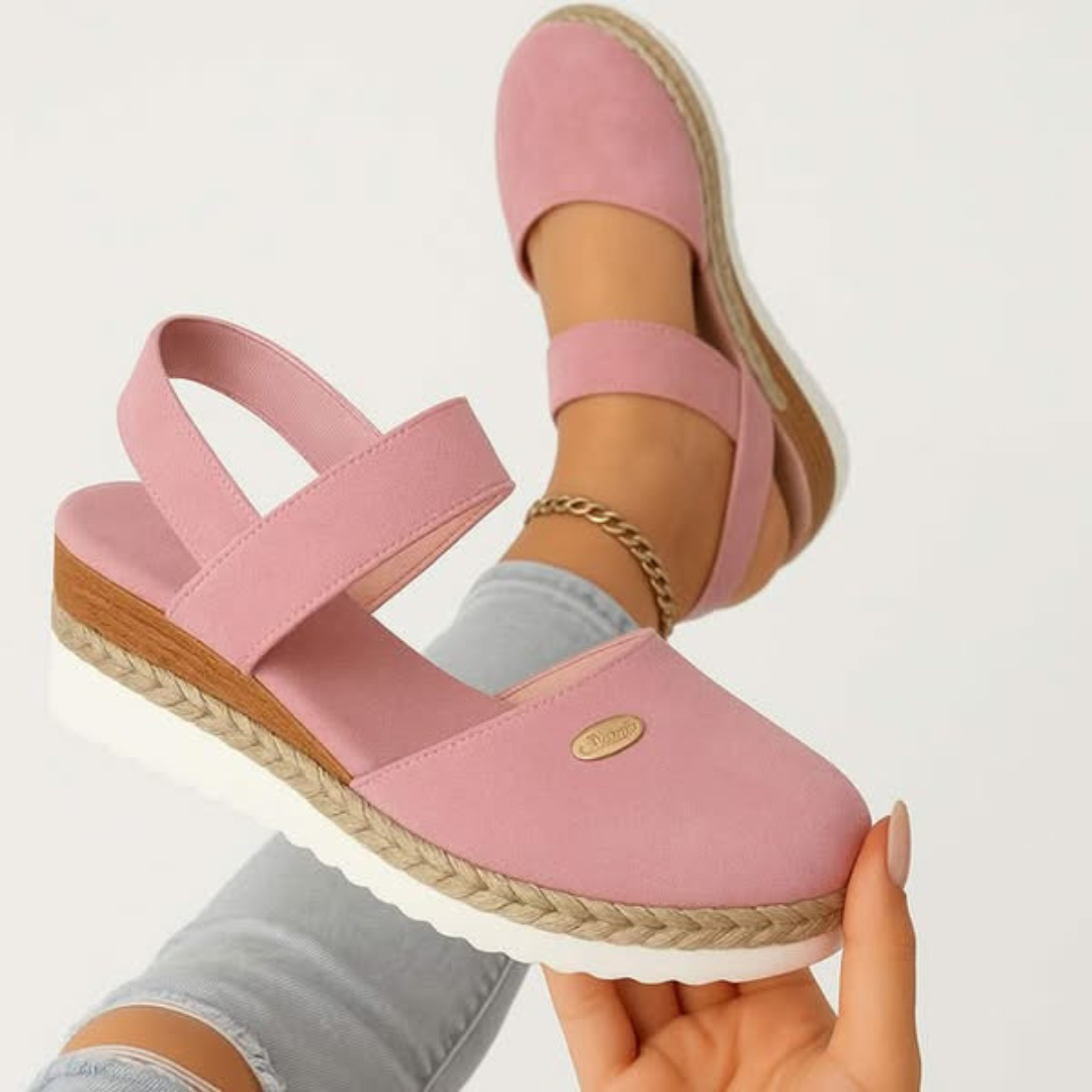 Beige Orthopedic Sandals