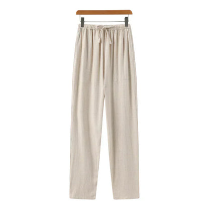 Beckett | Marrakech - Cream Linen Pants